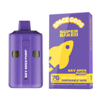 Space Gods Super Baked Disposable Bay Area Purp 7g