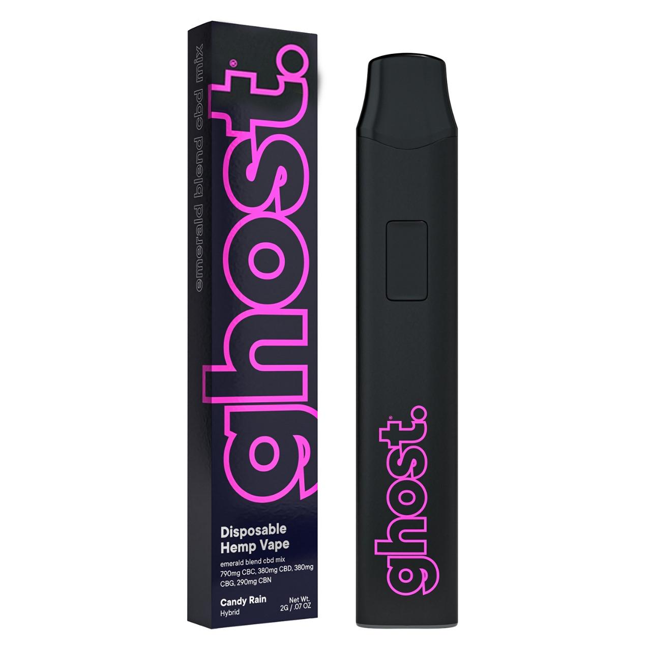 Ghost Emerald Blend CBD Mix Disposable Candy Rain 2g Ghost Emerald Blend CBD Mix Disposable Candy Rain 2g