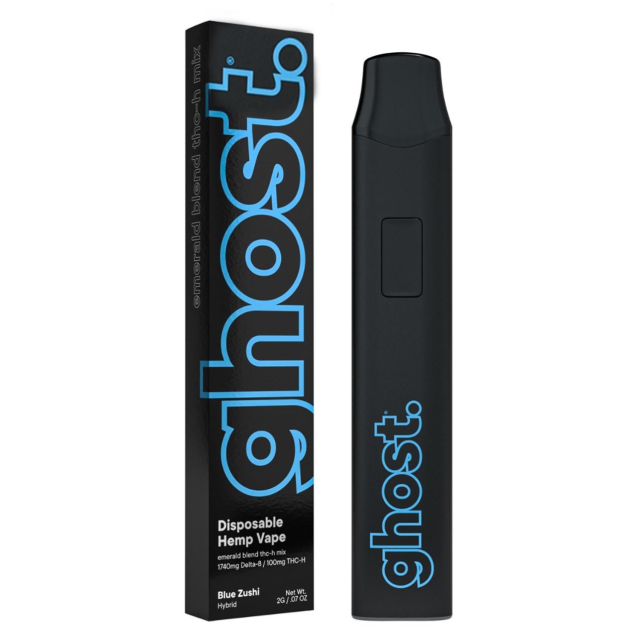 Ghost Emerald Blend THCH Mix Disposable Blue Zushi 2g