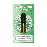 Twenty One THCA Liquid Diamonds THCP Cartridge 9lb Hammer 1g