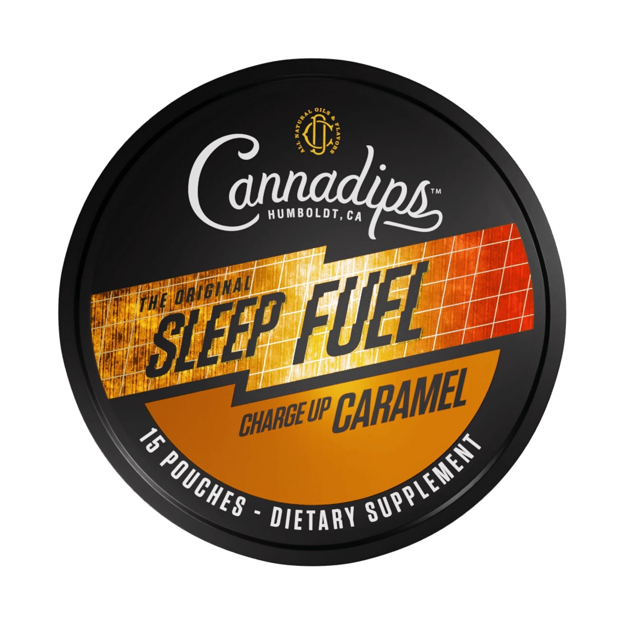 Cannadips Sleep Fuel CBN Pouches Caramel 150mg 15ct Cannadips Sleep Fuel CBN Pouches Caramel 150mg 15ct