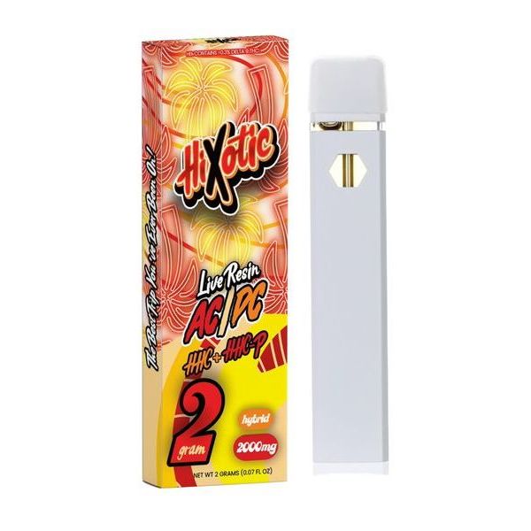Hixotic HHC HHCP Disposable AC DC 2g Hixotic HHC HHCP Disposable AC DC 2g