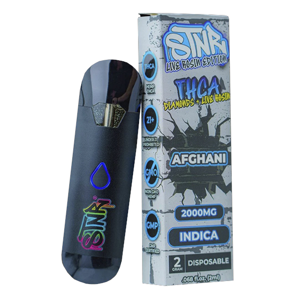STNR Live Rosin Edition Disposable Afghani 2g STNR Live Rosin Edition Disposable Afghani 2g