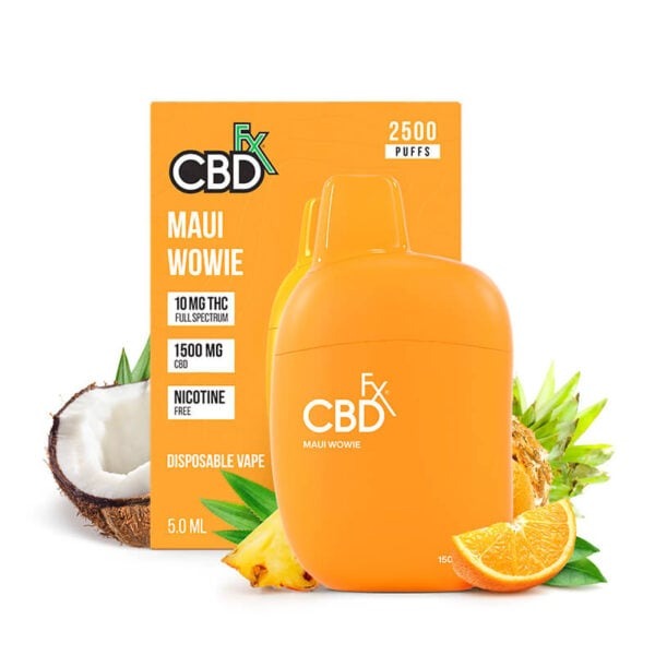 CBDfx Full Spectrum CBD Disposable Maui Wowie 5g