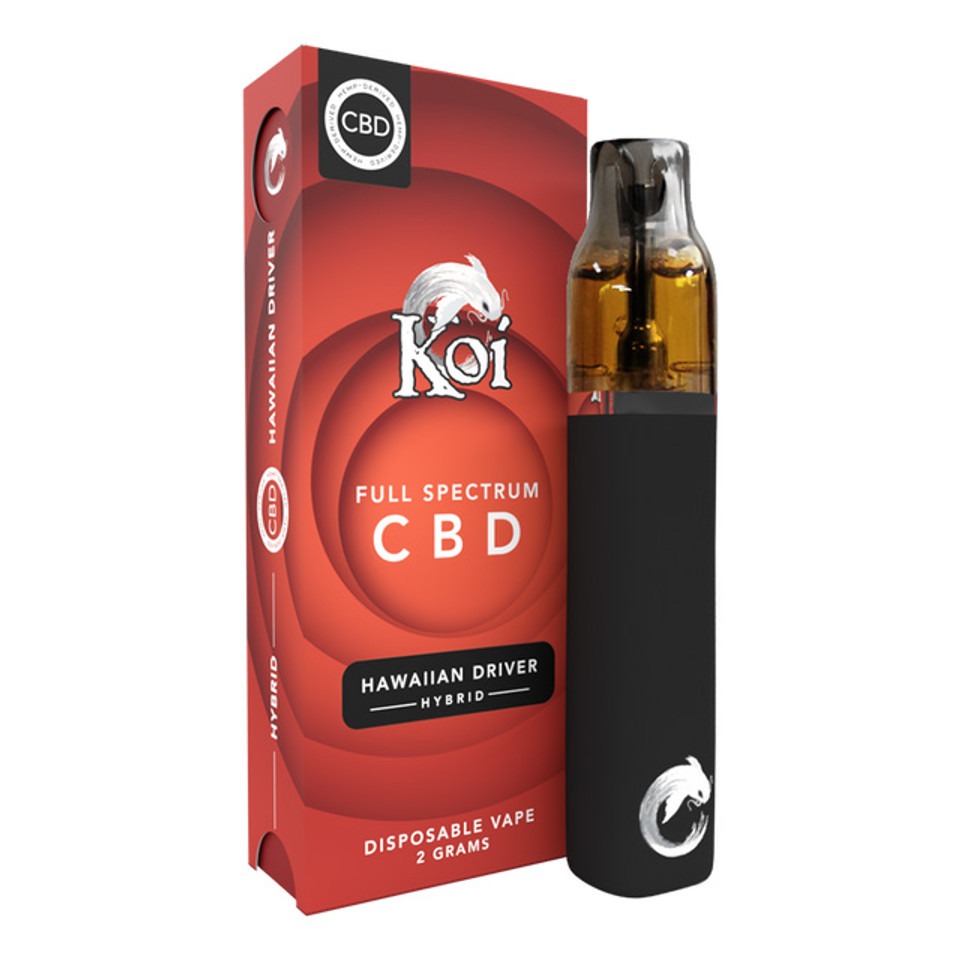 Koi CBD Disposable Hawaiian Driver 2g Koi CBD Disposable Hawaiian Driver 2g