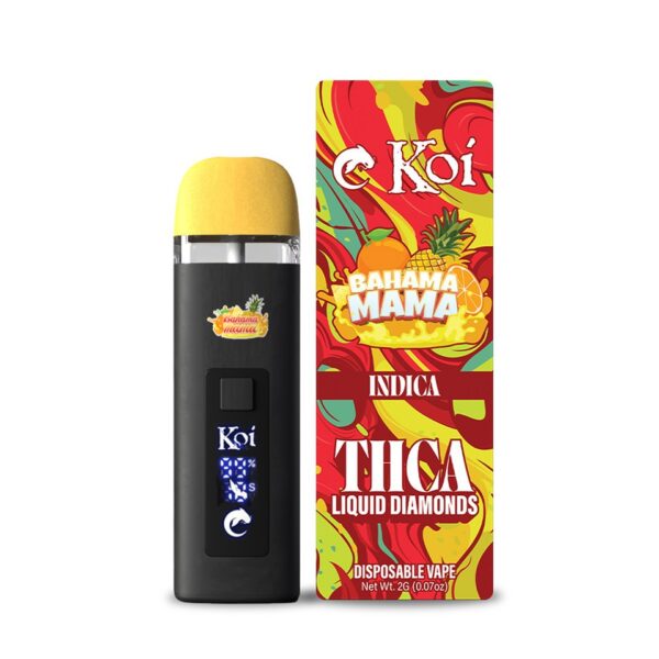 Koi THCA Liquid Diamond Disposable Bahama Mama 2g