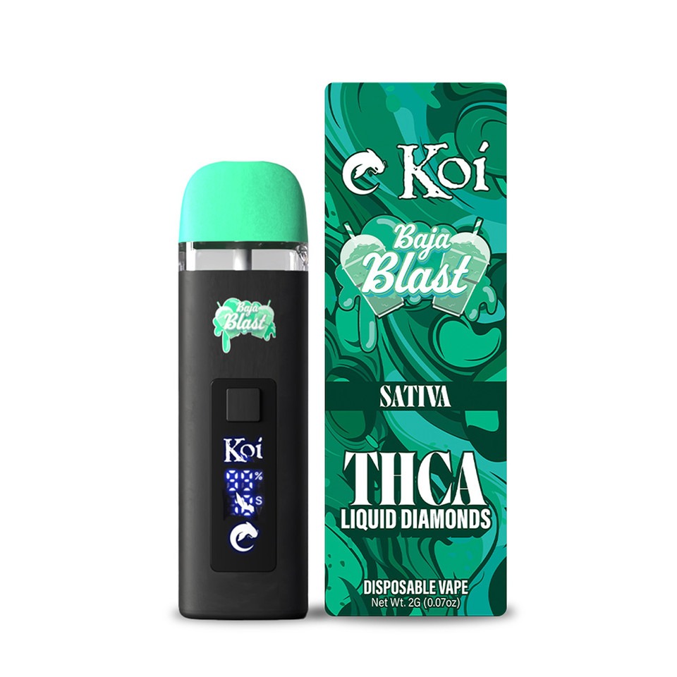 koi disposable vape how to use Koi THCA Liquid Diamond Disposable 2g