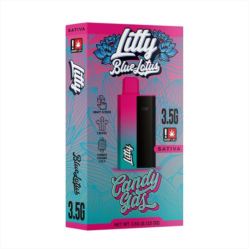 snus vape Litty Blue Lotus Disposable 3.5g