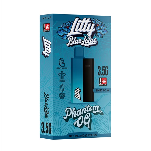 Litty Blue Lotus Disposable 3.5g