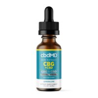 cbdMD Broad Spectrum CBD & CBG Oil Lemon Lime