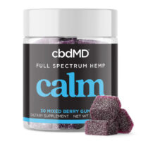 cbdMD Full Spectrum Calming Gummies Mixed Berry 3540mg 30ct