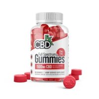 CBDfx CBD Gummies Full Spectrum Mixed Berry 1500mg 60ct