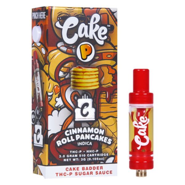 Cake THCP HHCP Cartridge Cinnamon Roll Pancakes 3g