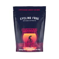 Cycling Frog CBD Delta 9 Gummies Blue Razz 200mg 10ct