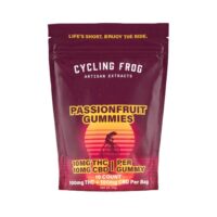 Cycling Frog CBD Delta 9 Gummies Passionfruit 200mg 10ct