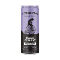 Cycling Frog Seltzer 5mg THC 10mg CBD 12oz Black Currant
