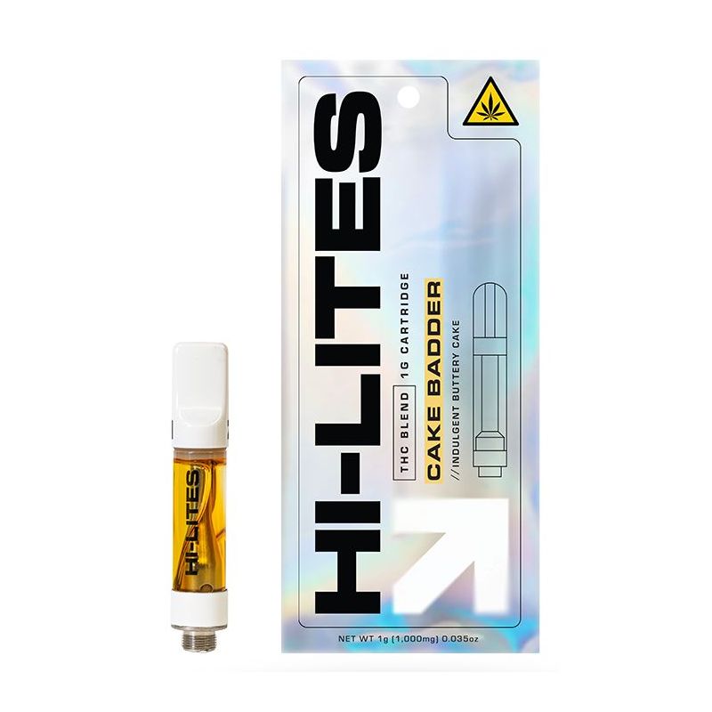 Hi-Lites THCA Vape Cartridge Cake Badder 1g