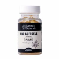 Lazarus Naturals Full Spectrum CBD Softgels 200mg 40ct