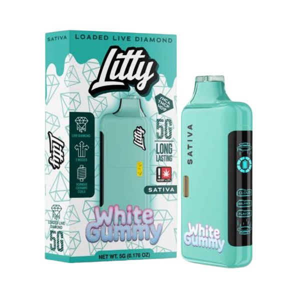 elf bar vape uk Litty Loaded Live Diamond THC-A + THC-P Vaporizer - 1000mg