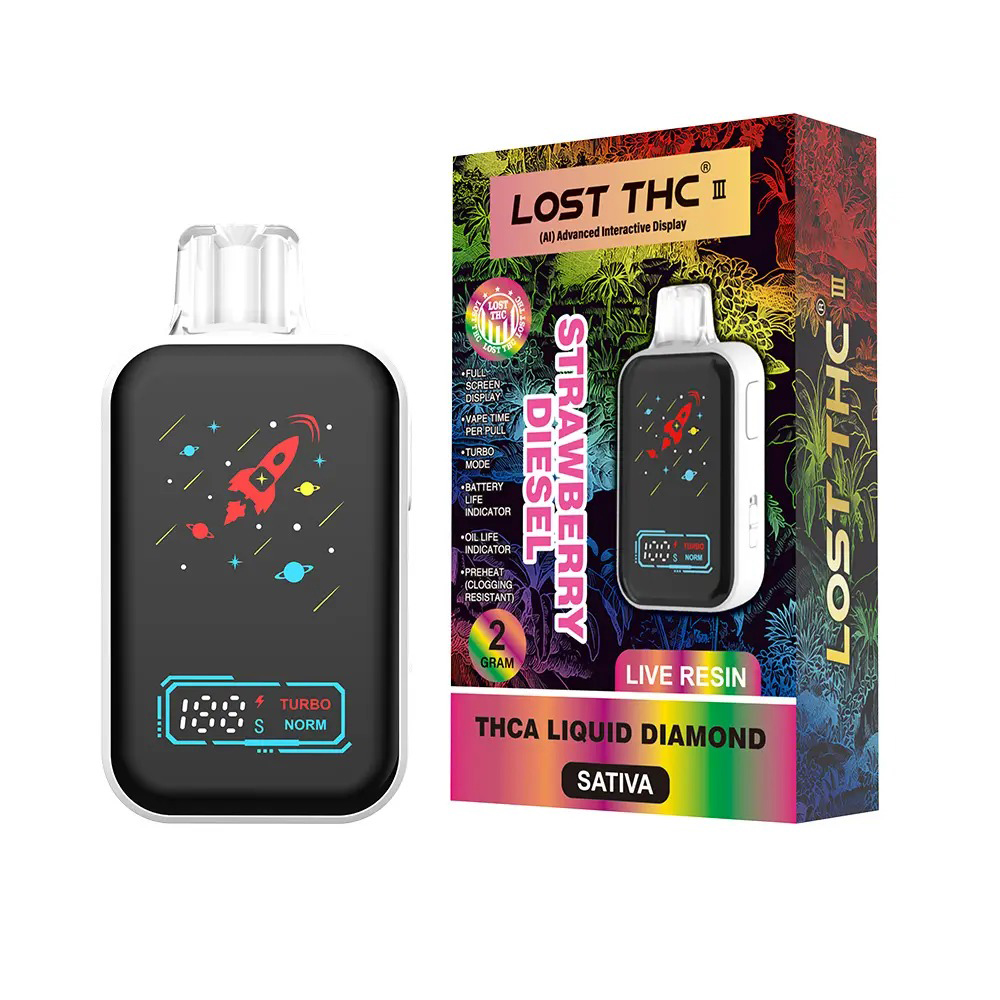 lost thc vape e3 error Lost THC V3 THCA Liquid Diamond Live Resin Disposable 2g