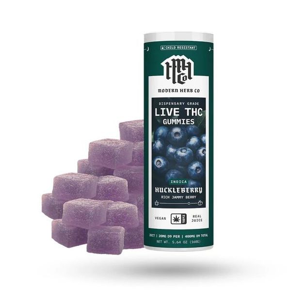 Modern Herb Co Live Resin Delta 9 Gummies Knockout 20ct
