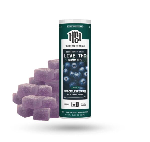 Modern Herb Co Live Resin Delta 9 Gummies Knockout 20ct