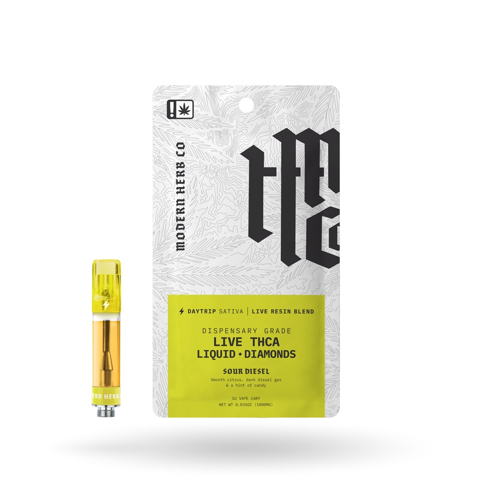 Modern Herb Co THCA Live Resin Liquid Diamonds Cartridge 1g - Dr.Ganja