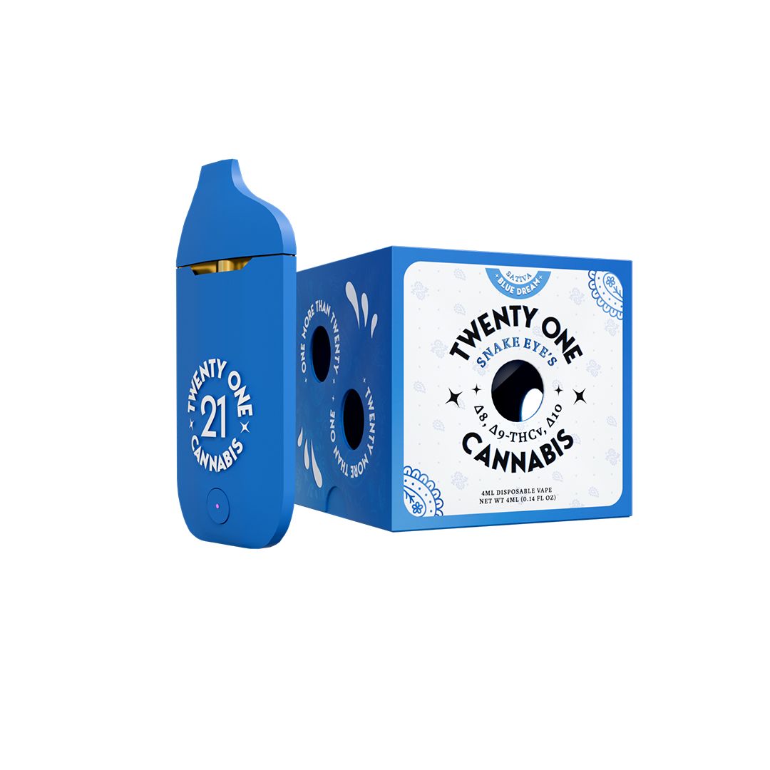 Twenty One Cannabis Disposable Blue Dream 4g Twenty One Cannabis Disposable Blue Dream 4g