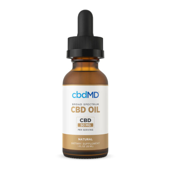 cbdMD Broad Spectrum CBD Oil 1500mg 30ml