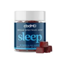 cbdMD Broad Spectrum Sleep Gummies Tropical 2700mg 30ct