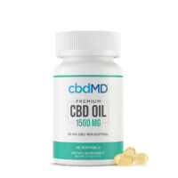 cbdMD Broad Spectrum Softgels 1500mg 30ct