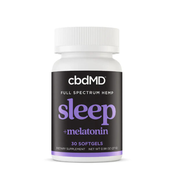 cbdMD Full Spectrum CBD Sleep Softgels 1860mg 30ct