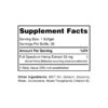 cbdMD Full Spectrum CBD Softgels 1500mg 30ct Supplement Facts