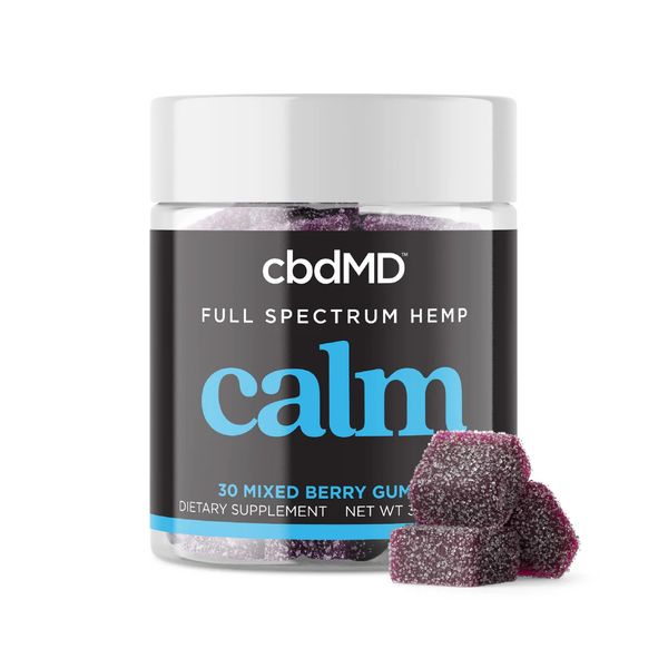 cbdMD Full Spectrum Calming Gummies Mixed Berry 3540mg 30ct