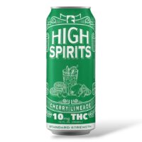 High Spirits THC Seltzer Cherry Limeade 10mg 12oz