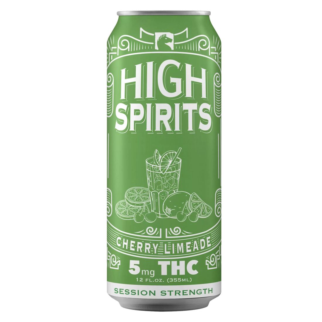 High Spirits THC Seltzer 5mg 12oz