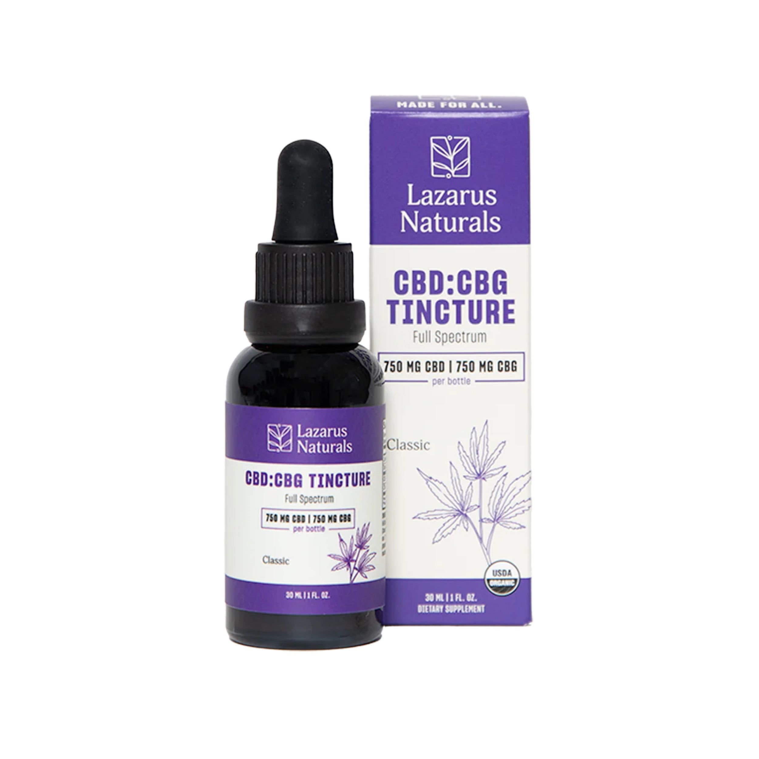 Lazarus Naturals High Potency Full Spectrum CBD & CBG