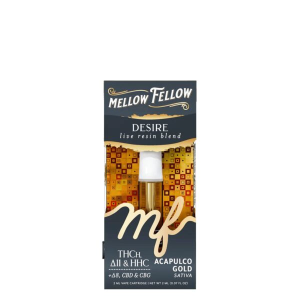 Mellow Fellow Live Resin Cartridge Acapulco Gold 2g