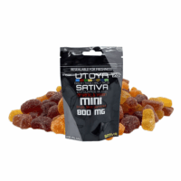 Utoya THCH Sativa Blend Mini Fruit Slice Gummies 16ct
