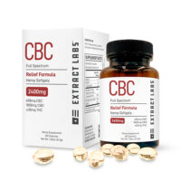 Extract Labs Full Spectrum CBC CBD Softgels 2400mg 60ct