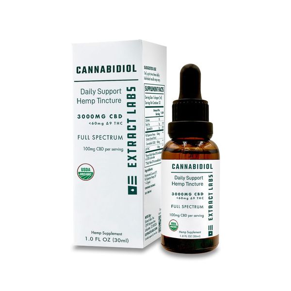 Extract Labs Full Spectrum CBD Oil 30ml - Dr.Ganja