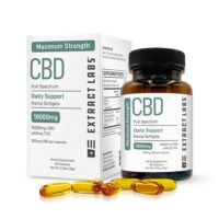Extract Labs Full Spectrum CBD Softgels Maximum Strength 18000mg 60ct