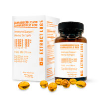 Extract Labs Full Spectrum CBGA CBDA Softgels 2000mg 60ct
