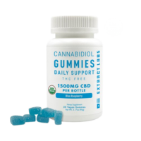 Extract Labs THC Free CBD Gummies Blue Raspberry 30ct