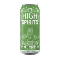 High Spirits THC Seltzer Cherry Limeade 5mg 12oz