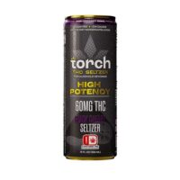Torch Delta 9 THC High Potency Seltzer 60mg 12oz Black Cherry Lemonade