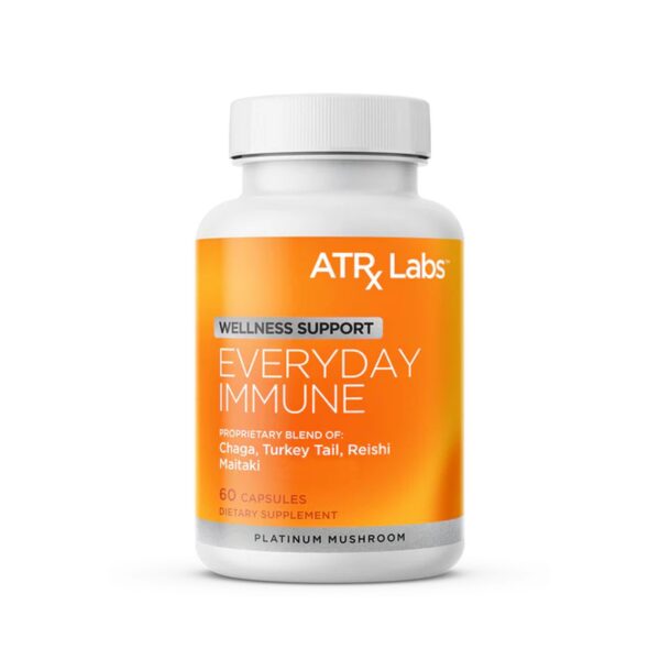 ATRx Labs Platinum Mushroom Capsules Everyday Immune 60ct