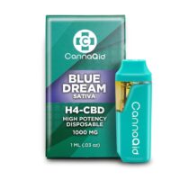 CannaAid High Potency H4CBD Disposable Blue Dream 1g