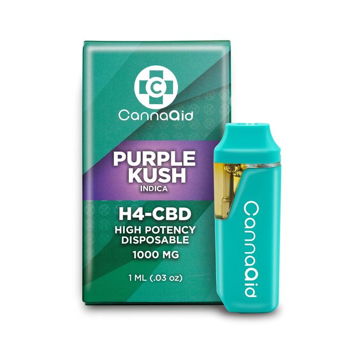 CannaAid High Potency H4CBD Disposable 1g - Dr.Ganja
