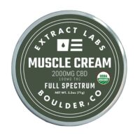 Extract Labs Full Spectrum CBD Muscle Cream 2000mg